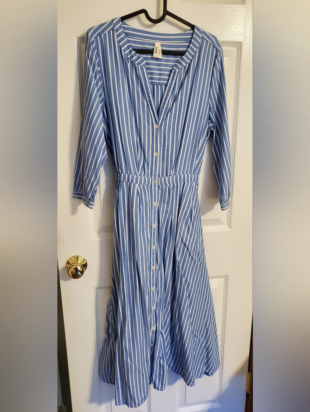 Pact Women's Sunset Lightweight Cotton Easy Dress Size Medium